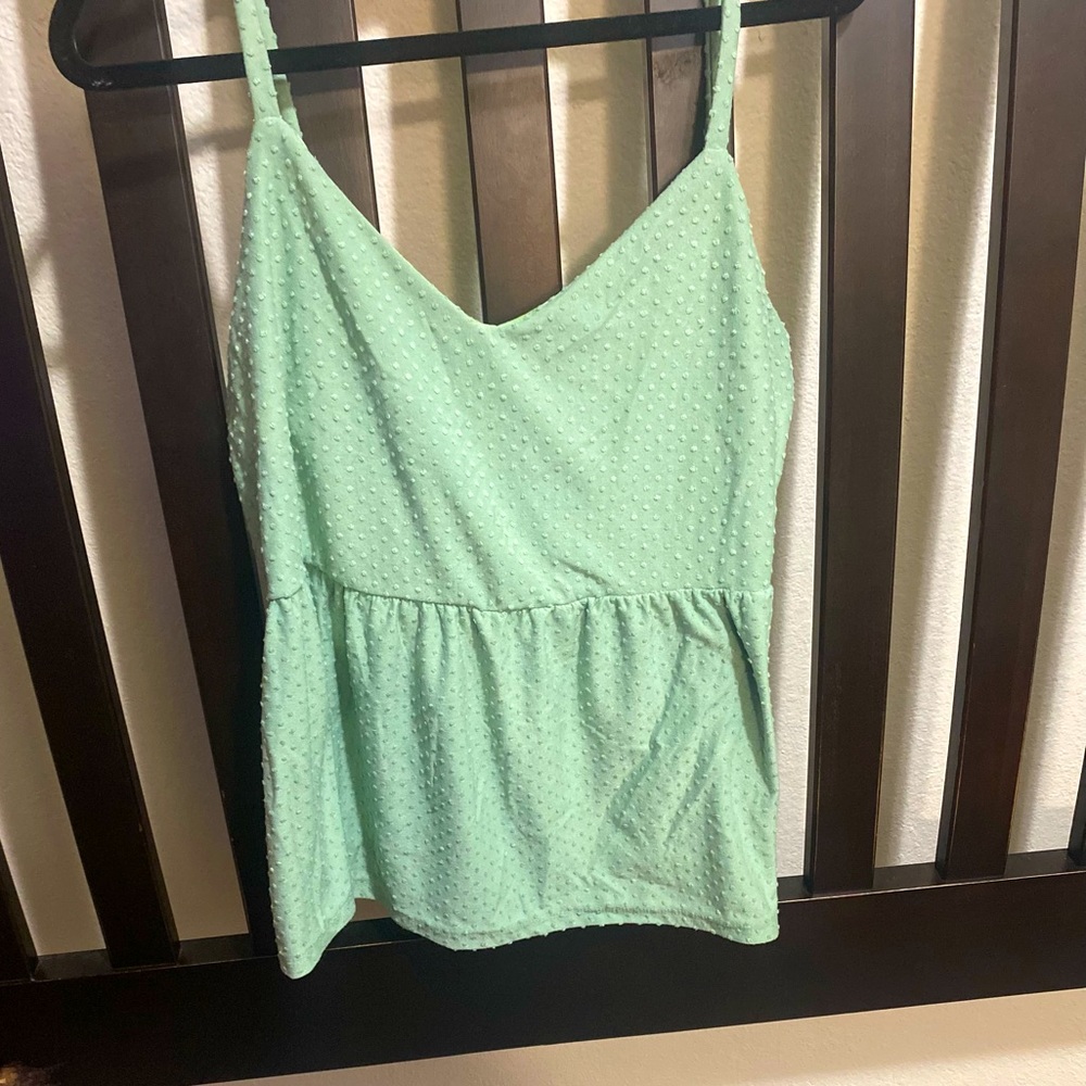 Mint tank top